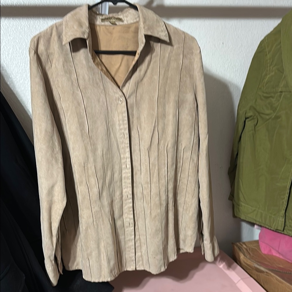 NOTATIONS button down shirt. Size large.